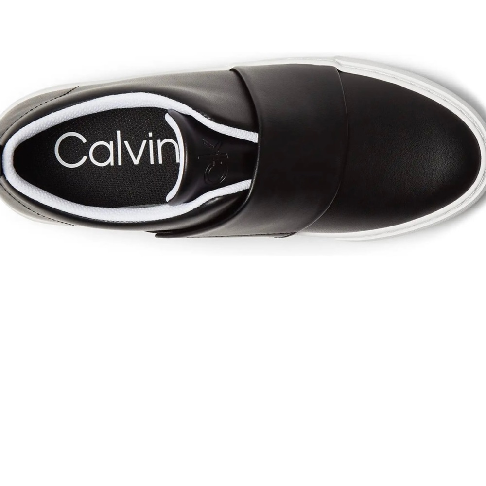 Calvin Klein Herissa Black women sneakers. Size 9 M